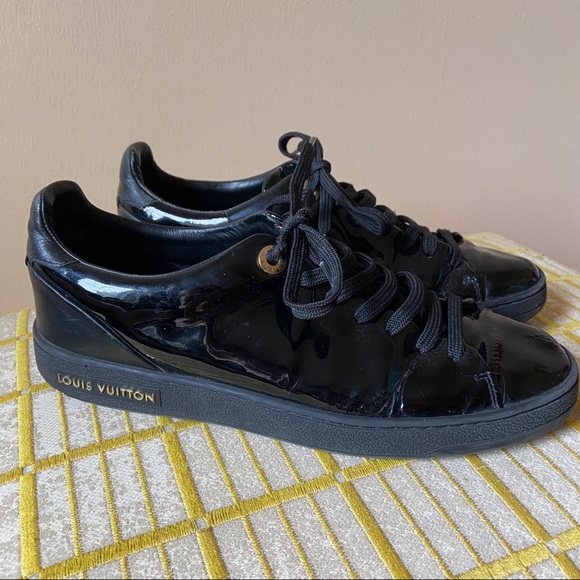 louis vuitton patent leather sneakers